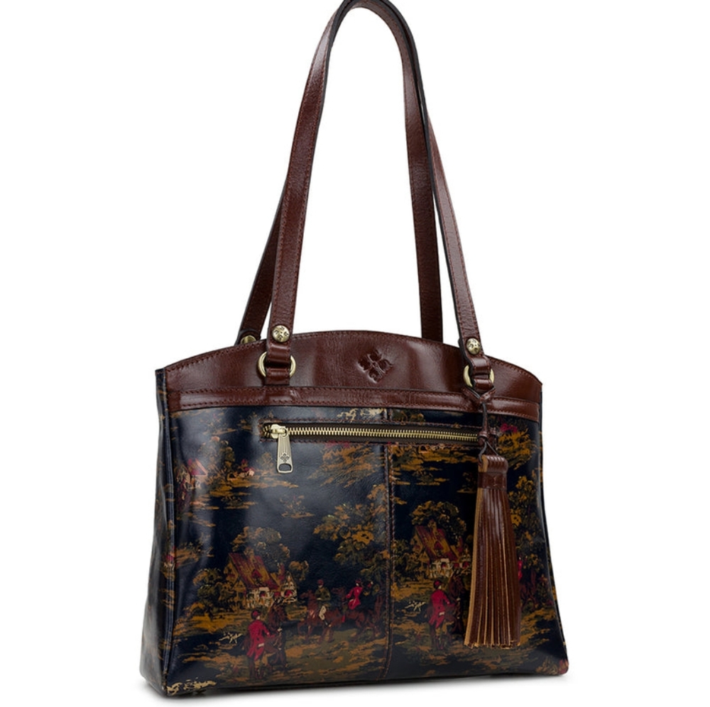 Patricia Nash Poppy Tote Kent Countryside